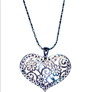 BrightonBellaLaceSwarovski/SilverNecklace&Earrings